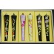 Six bougies japonaise "Bouquet de printemps"