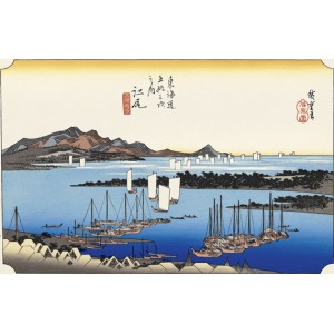 Hiroshige - Ejiri