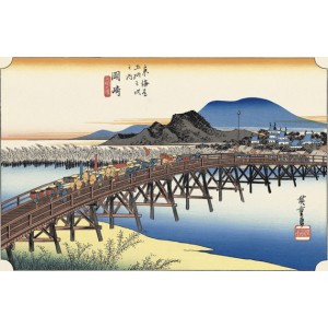 Hiroshige - Okazaki