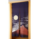 Noren - Red fuji mountain 2 - Japanese Curtain