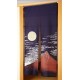 Noren - Red fuji mountain 2 - Japanese Curtain